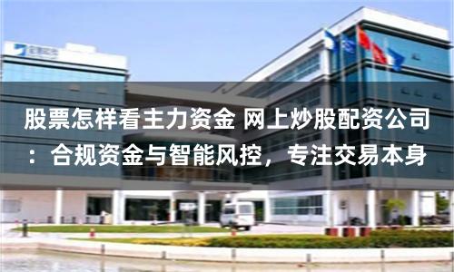 股票怎样看主力资金 网上炒股配资公司：合规资金与智能风控，专注交易本身